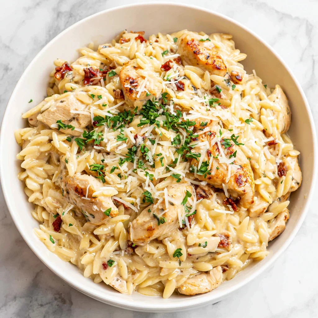 Cajun Chicken Orzo