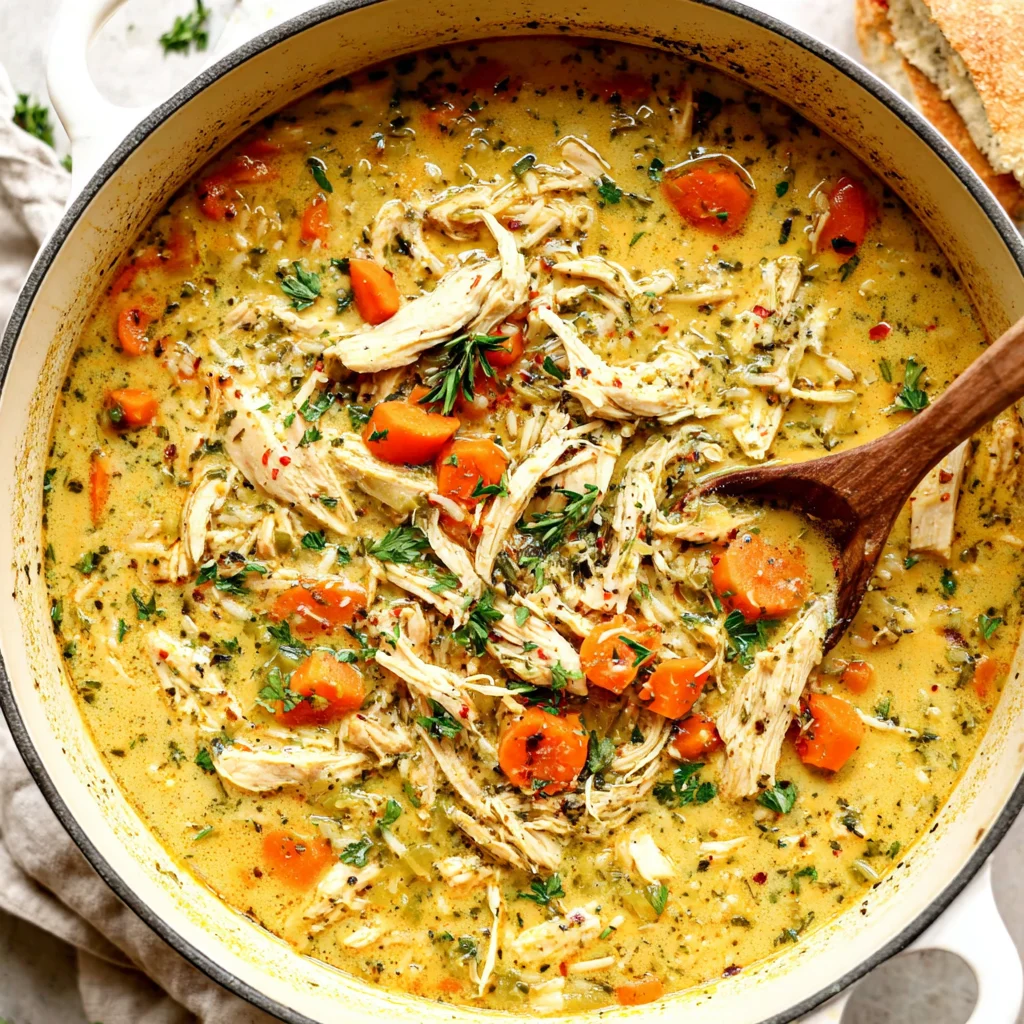 Chicken Rice Soup