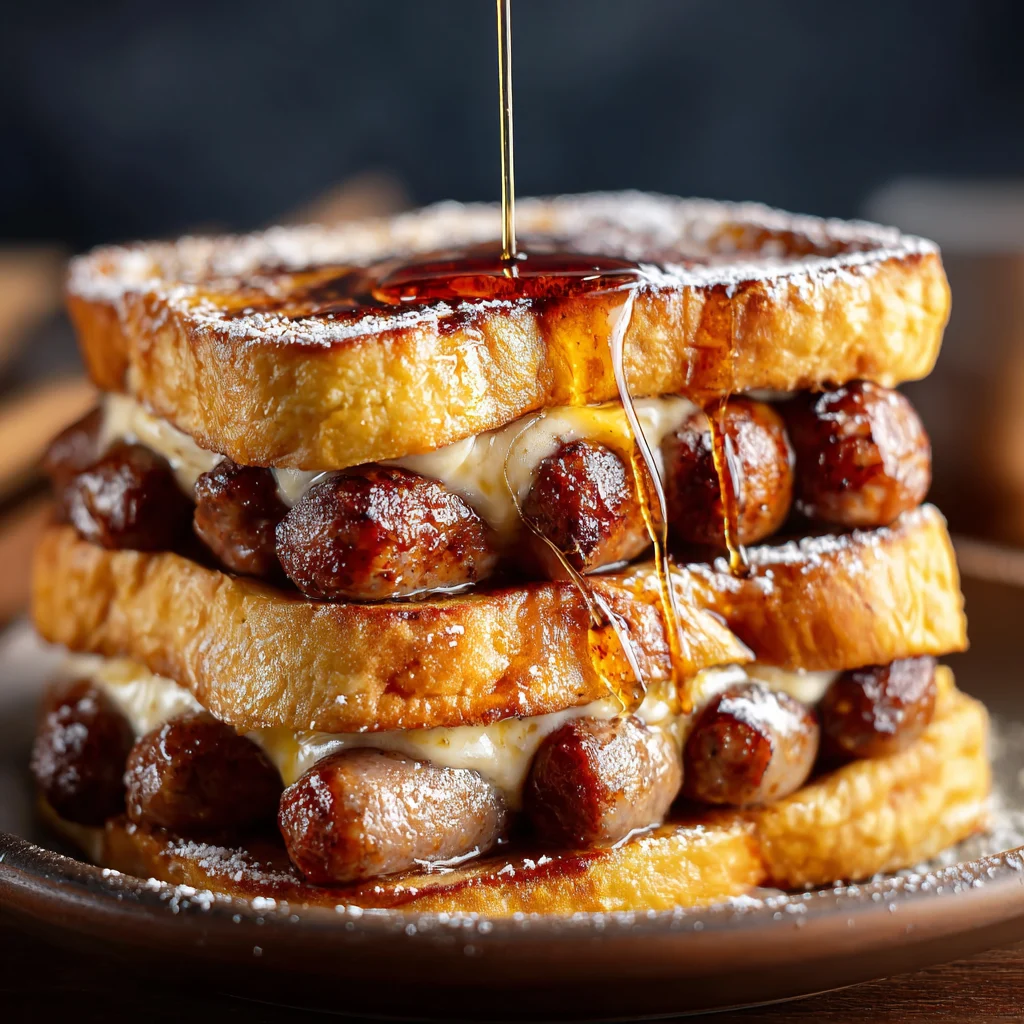 Cinnamon Sausage French Toast