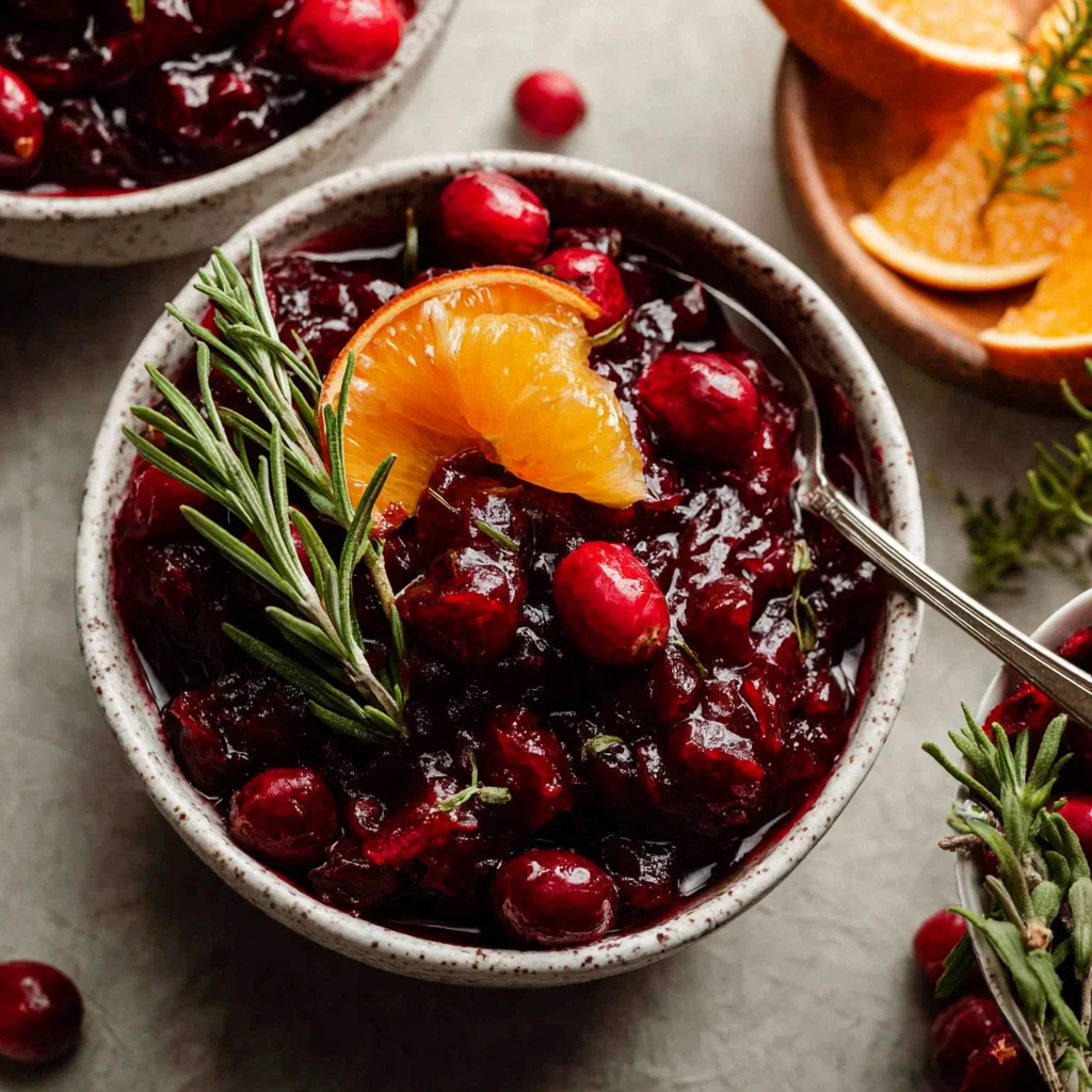 Cranberry Bourbon Sauce