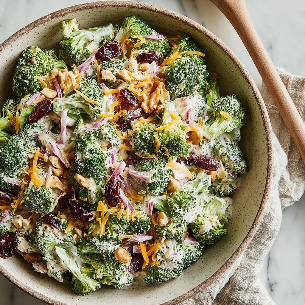 Creamy Broccoli Salad