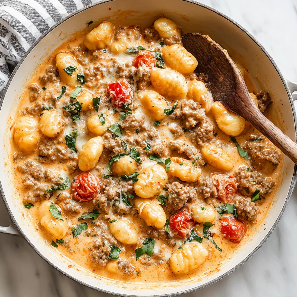 Creamy Sausage Gnocchi
