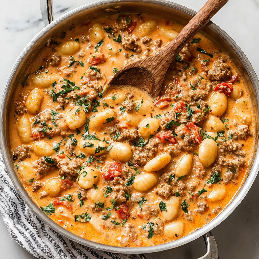 Creamy Sausage Gnocchi