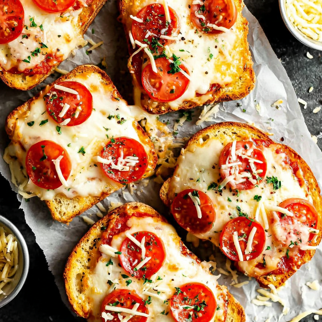 Garlic Toast Pizza
