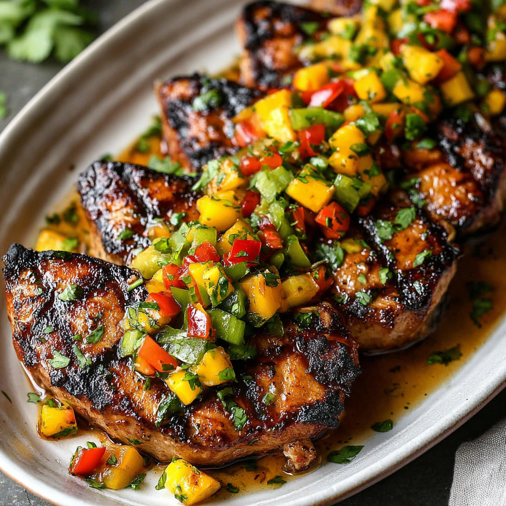 Grilled Pork Chops