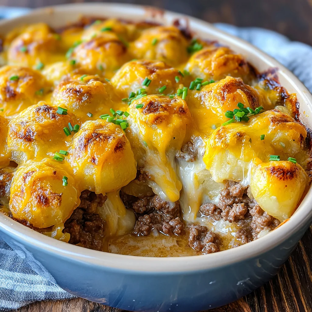 Hamburger Potato Casserole
