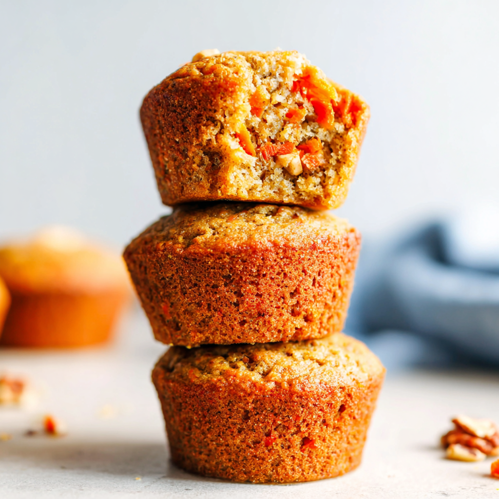 Healthy Carrot Muffins