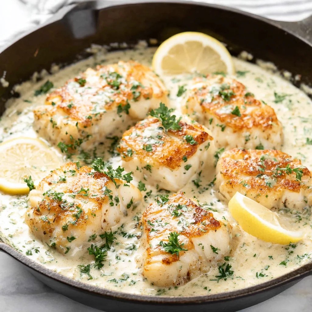 Lemon Parmesan Cod