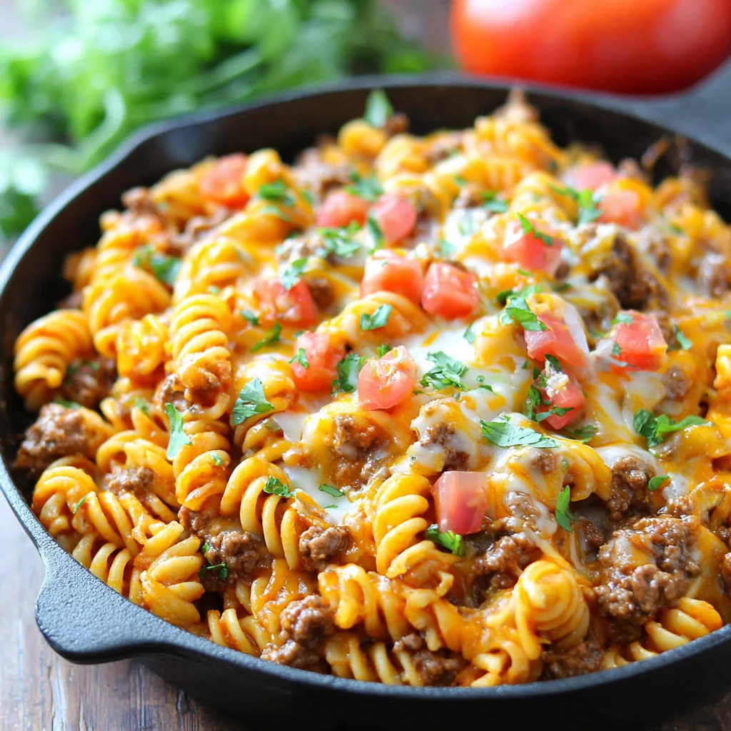 One Pot Cheeseburger Casserole