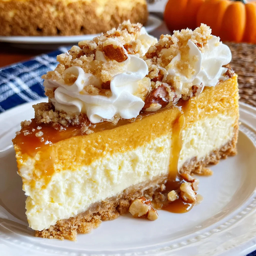 Pumpkin Pie Cheesecake