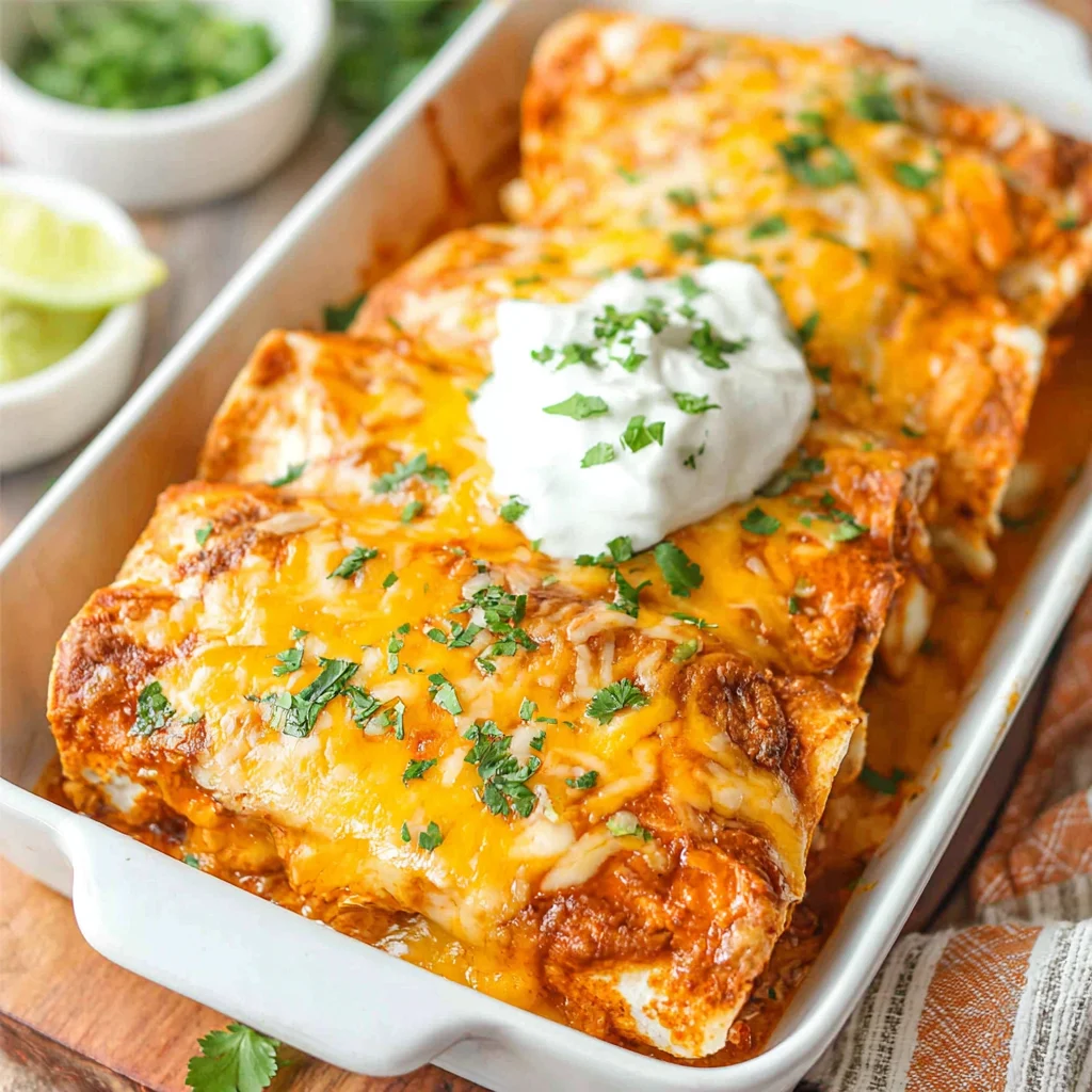 Quick Lazy Enchiladas