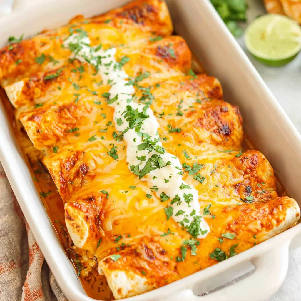 Quick Lazy Enchiladas