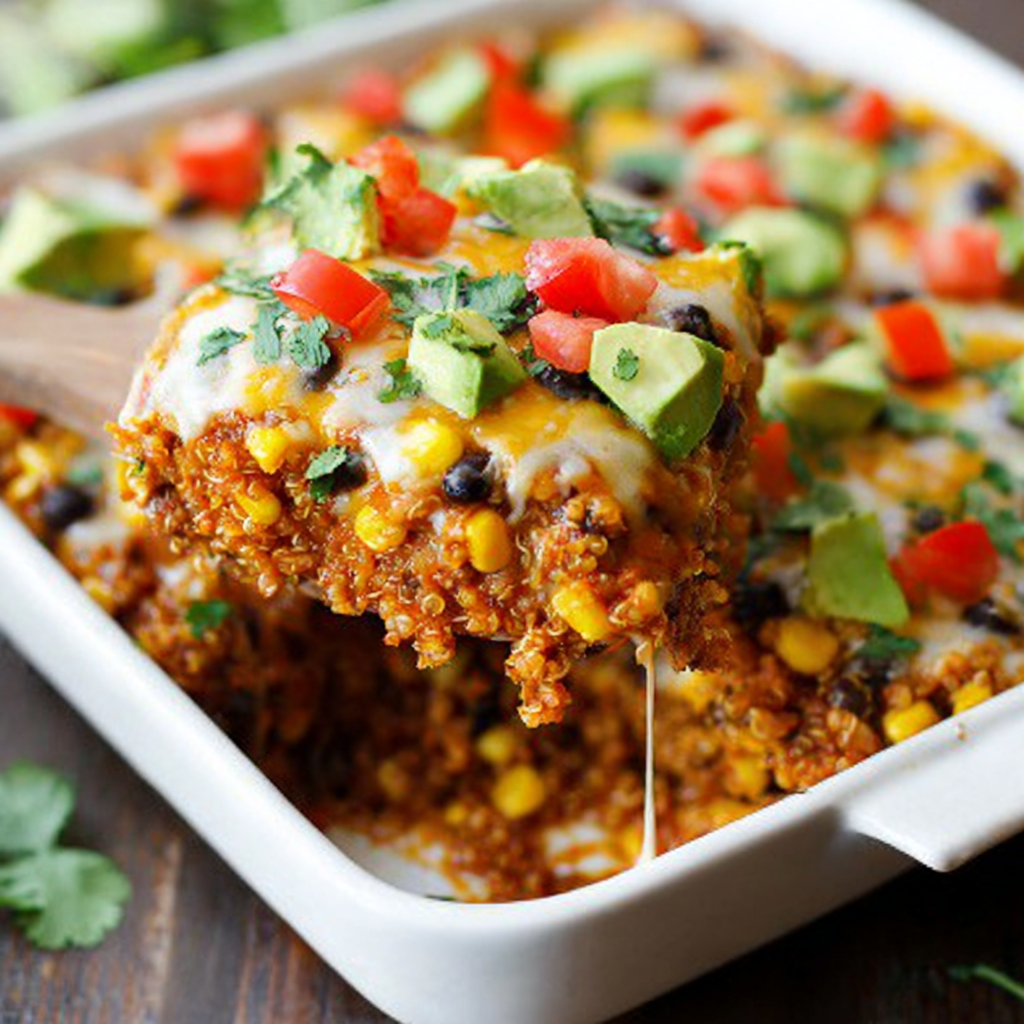 Quinoa Enchilada Casserole