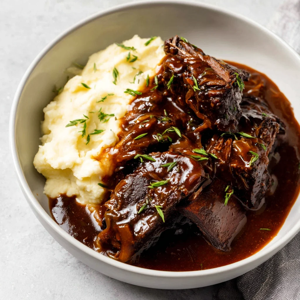 Red Wine Braised Short Ribs