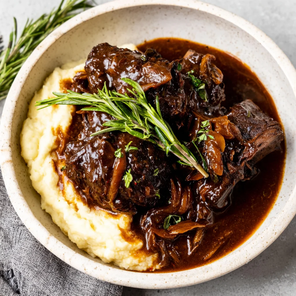 Red Wine Braised Short Ribs