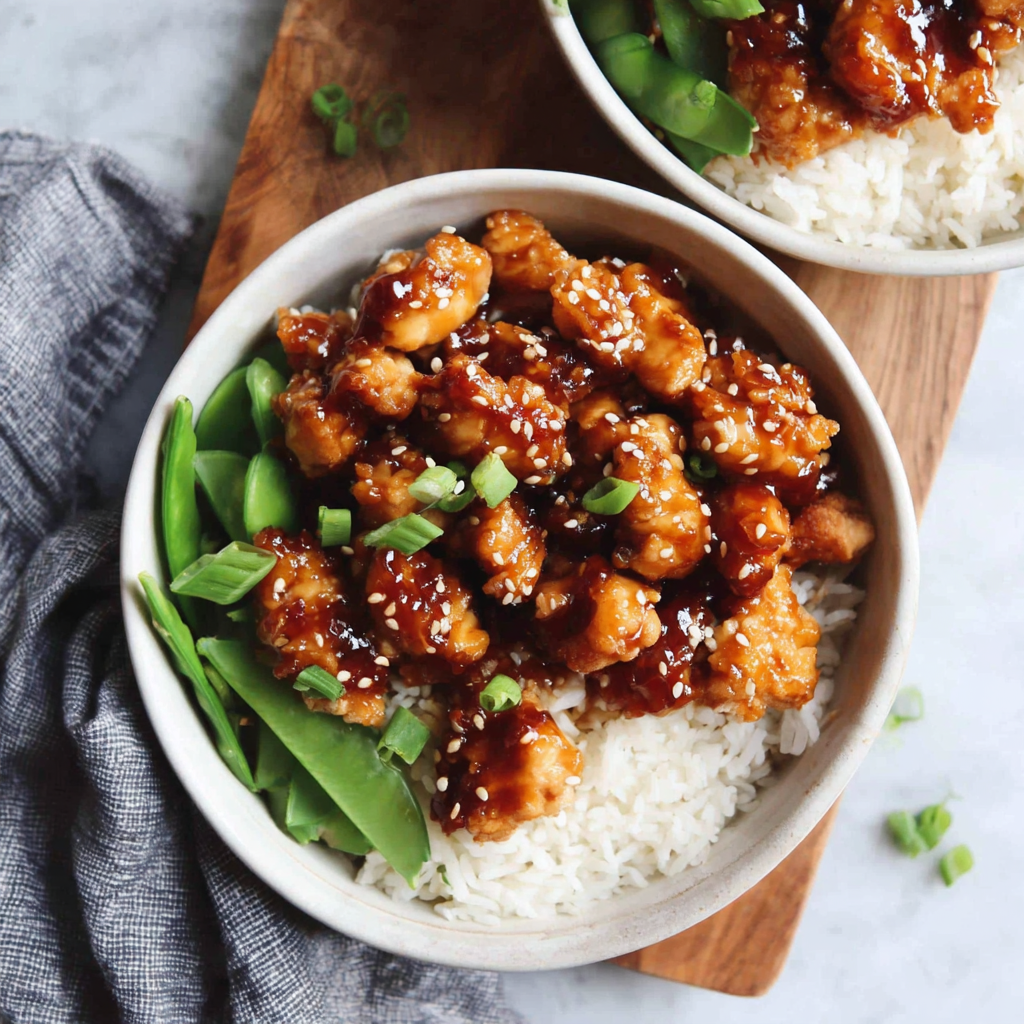 Sesame Chicken Bowls