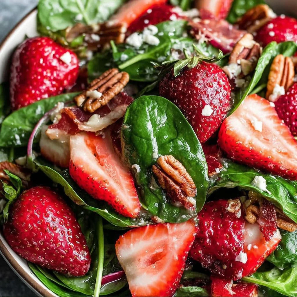 Spinach Strawberry Salad