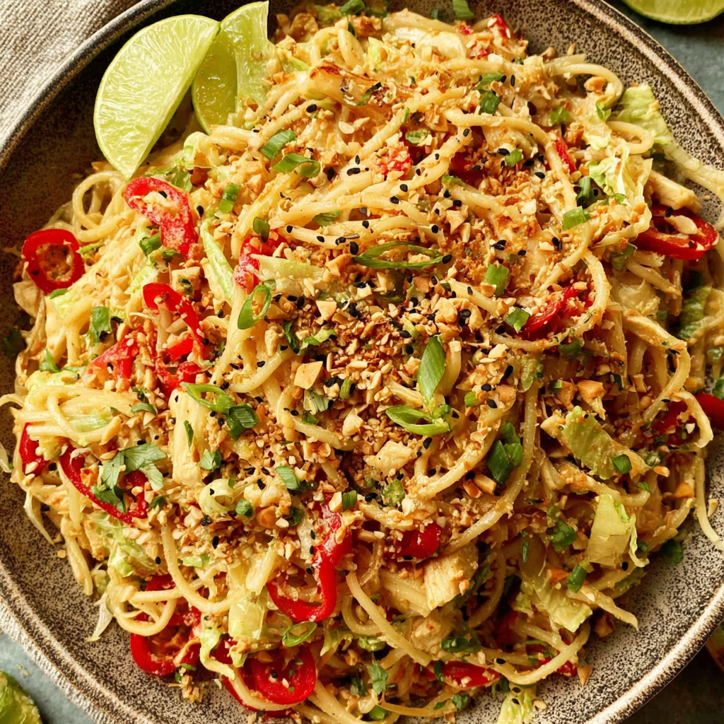 Thai Chicken Noodle Salad