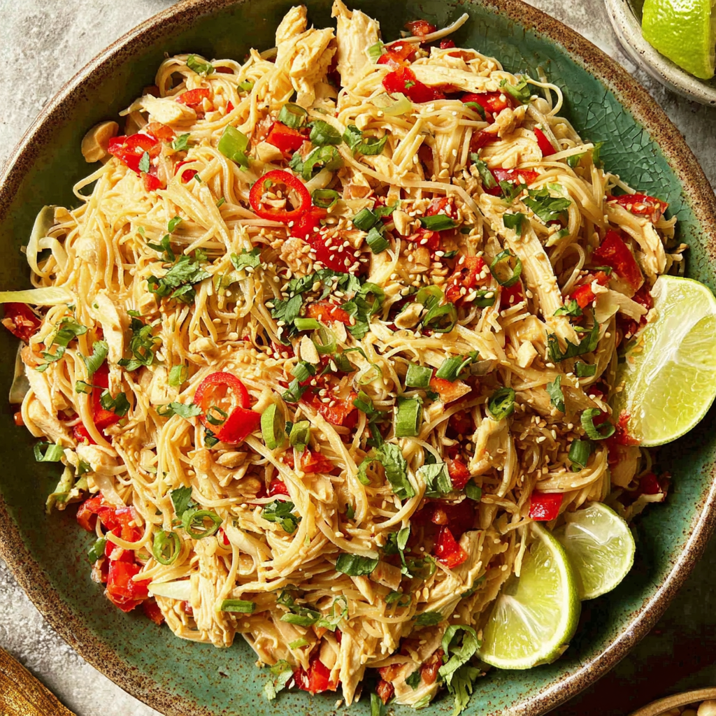 Thai Chicken Noodle Salad