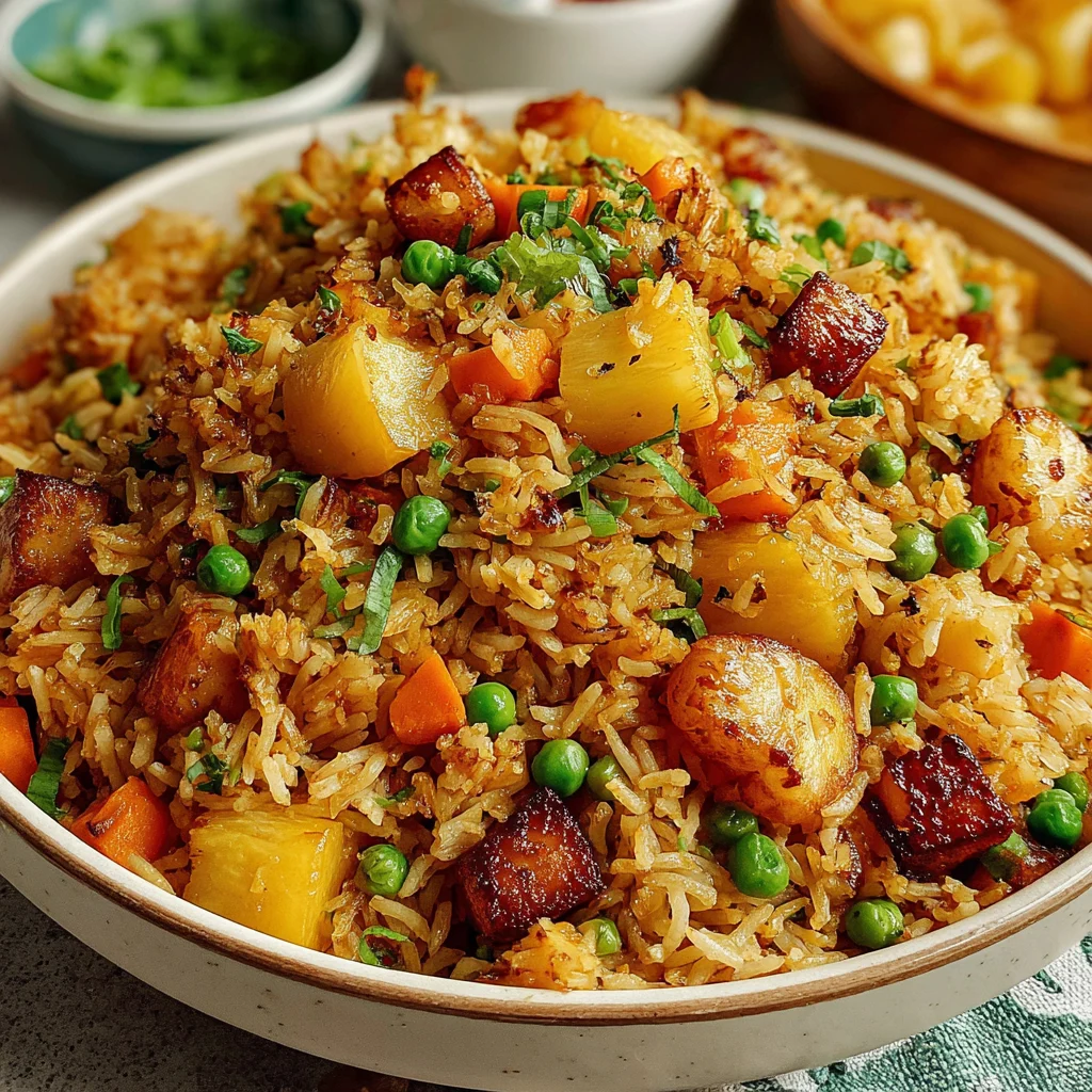Tropical Rice Dish