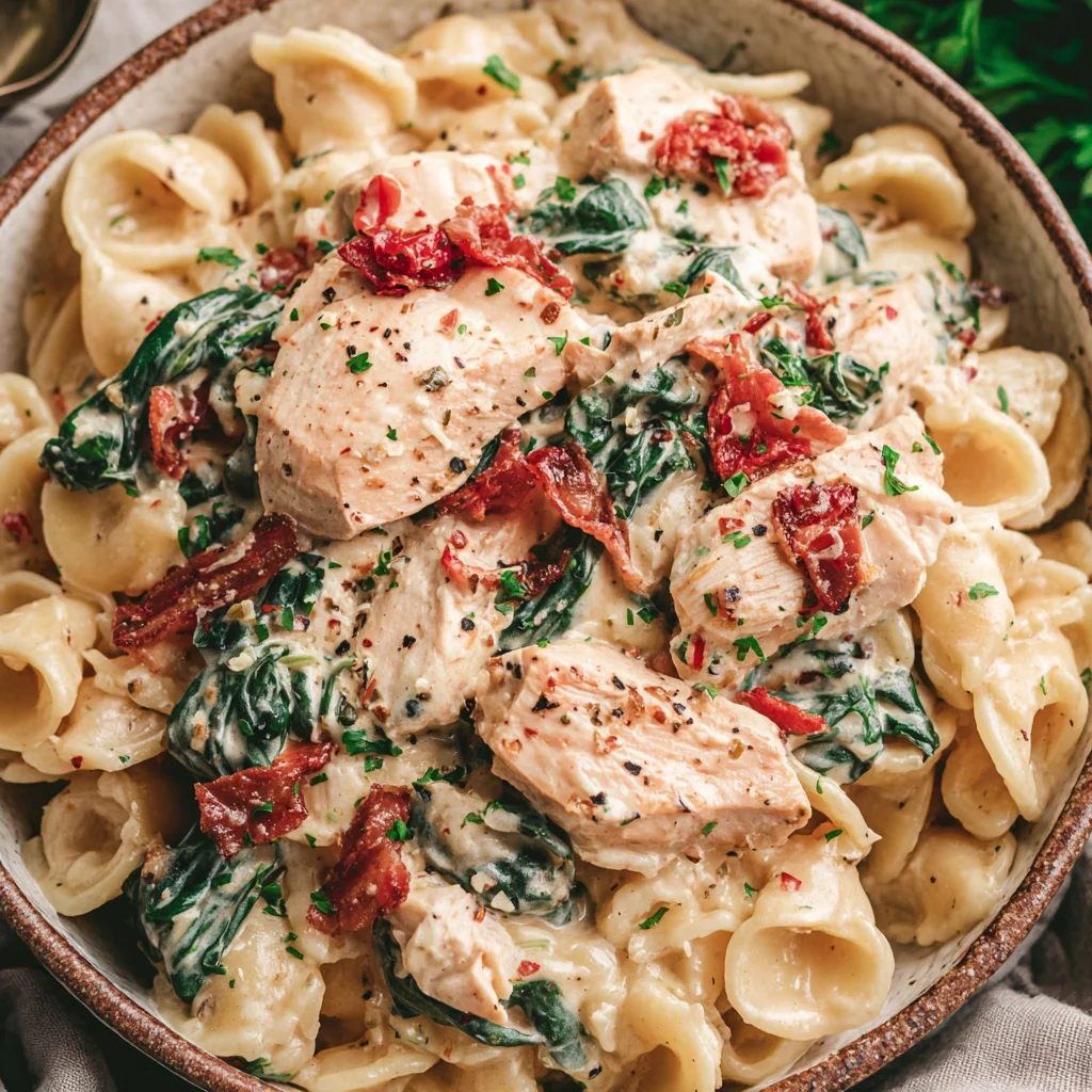 Tuscan Chicken Pasta