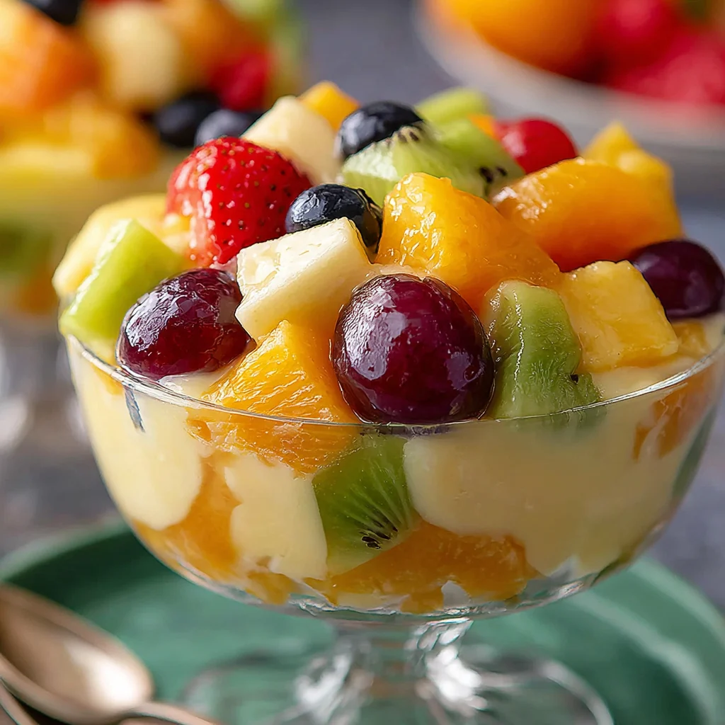 Vanilla Pudding Fruit Salad