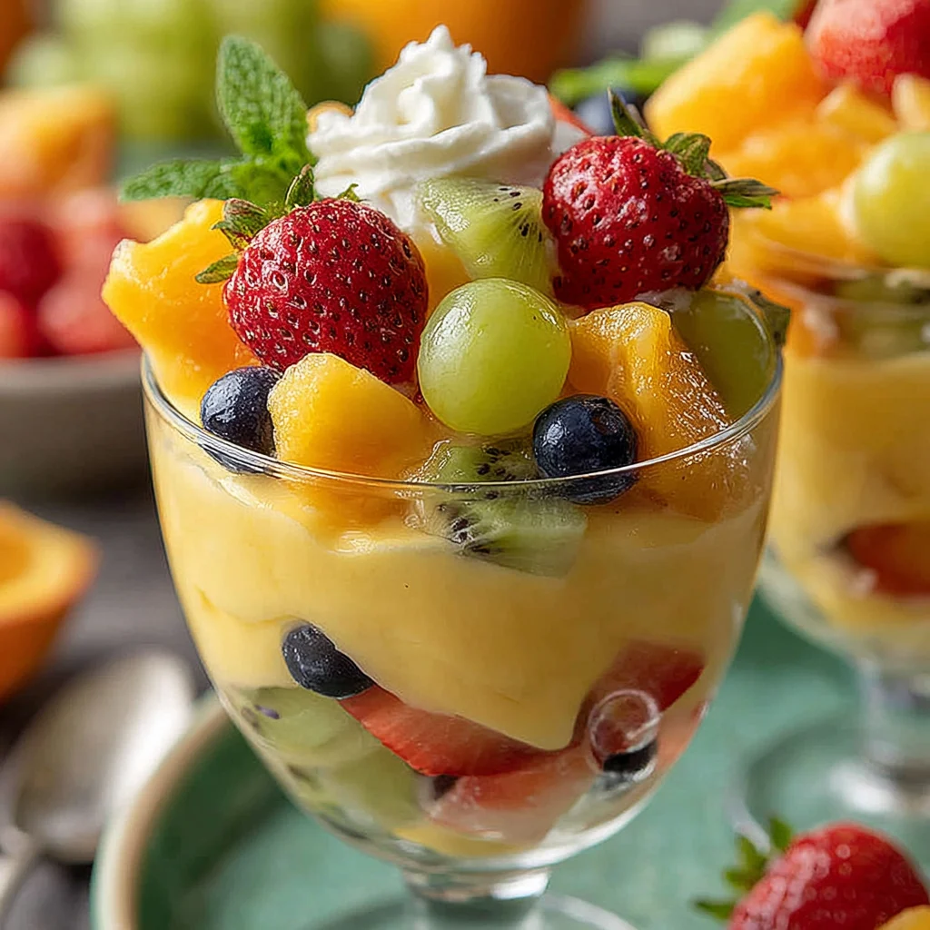 Vanilla Pudding Fruit Salad
