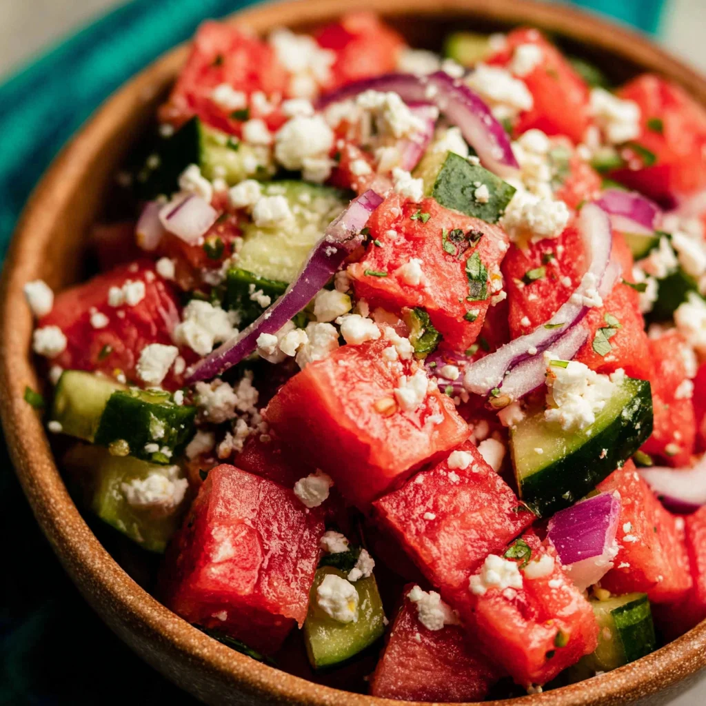 Watermelon Feta Salad