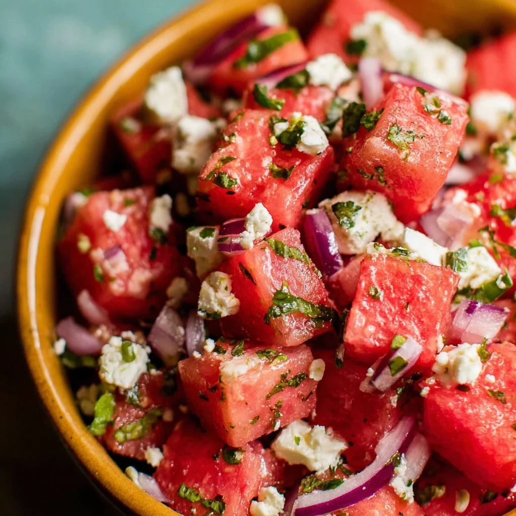 Watermelon Feta Salad