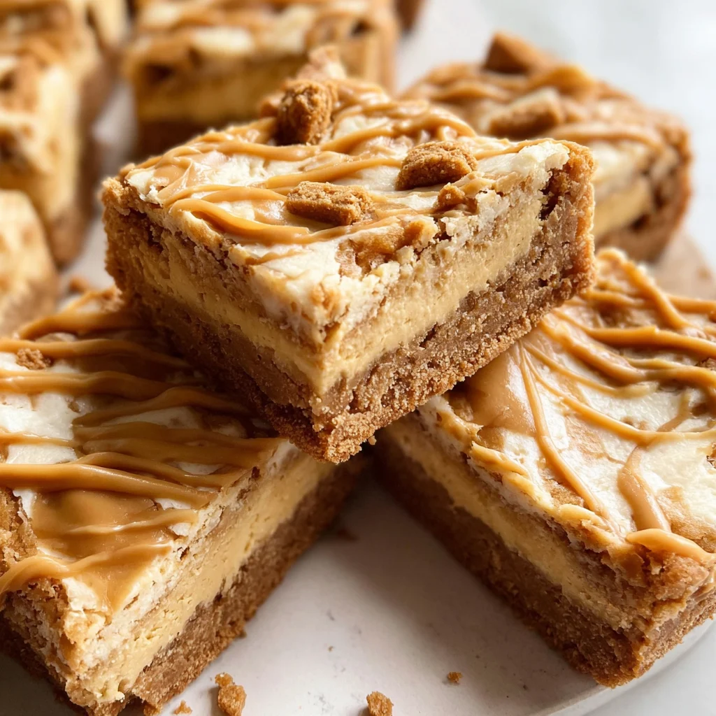Biscoff Blondies
