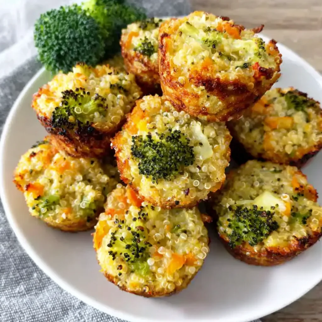 Broccoli Quinoa Bites
