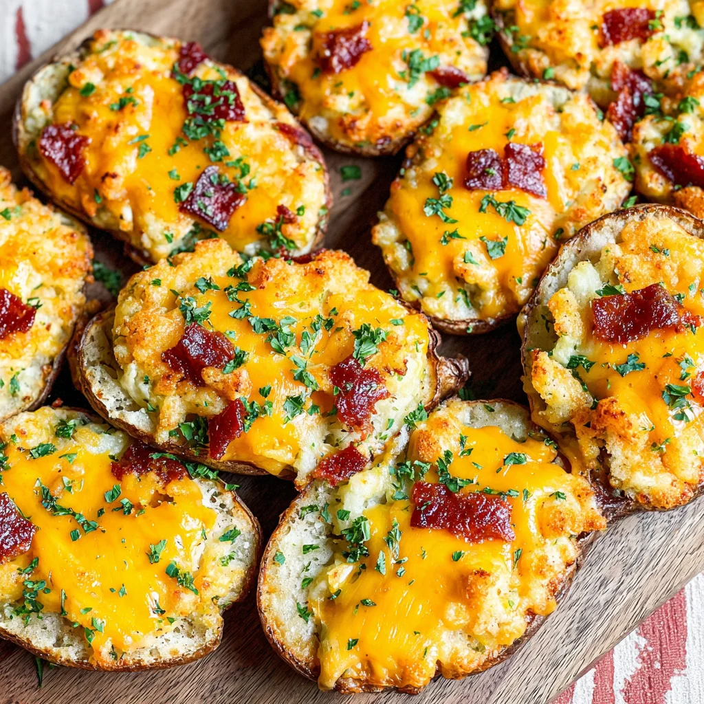 Cajun Twice Baked Potatoes