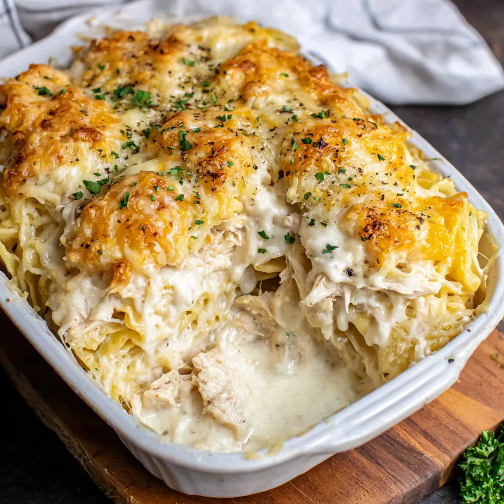 Chicken Alfredo Lasagna