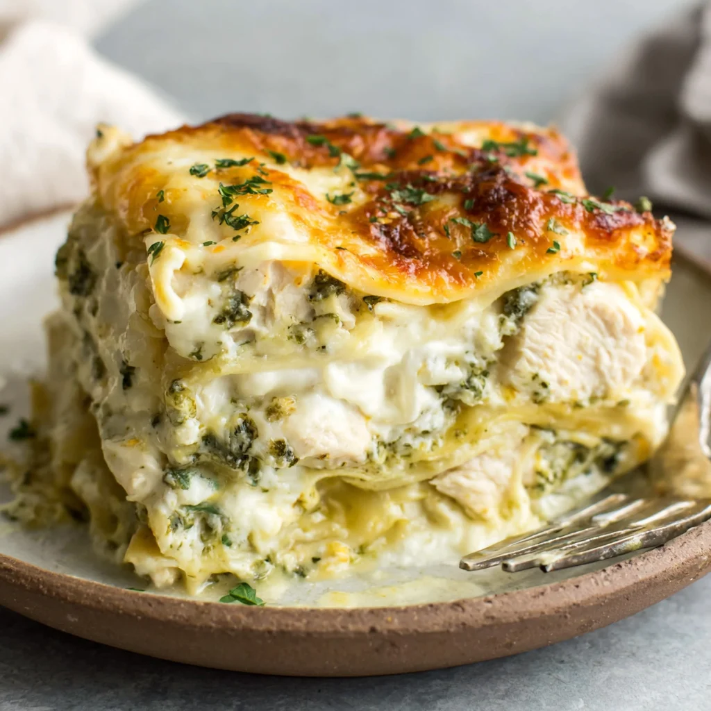 Creamy Chicken Lasagna