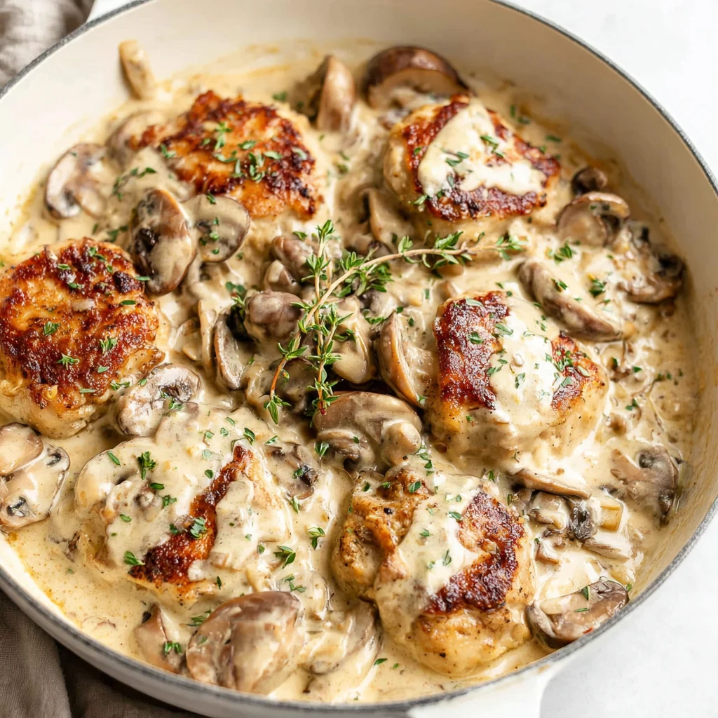 Creamy Mushroom Chicken