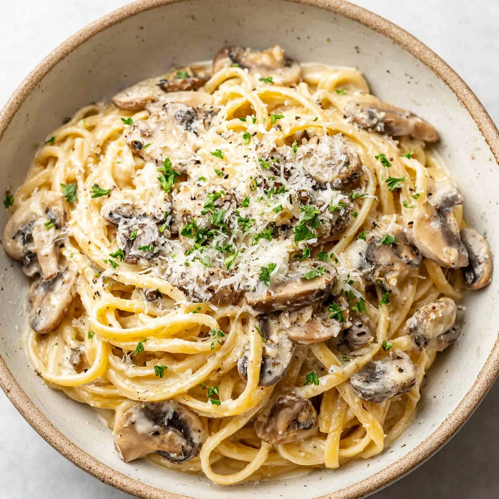 Creamy Mushroom Pasta