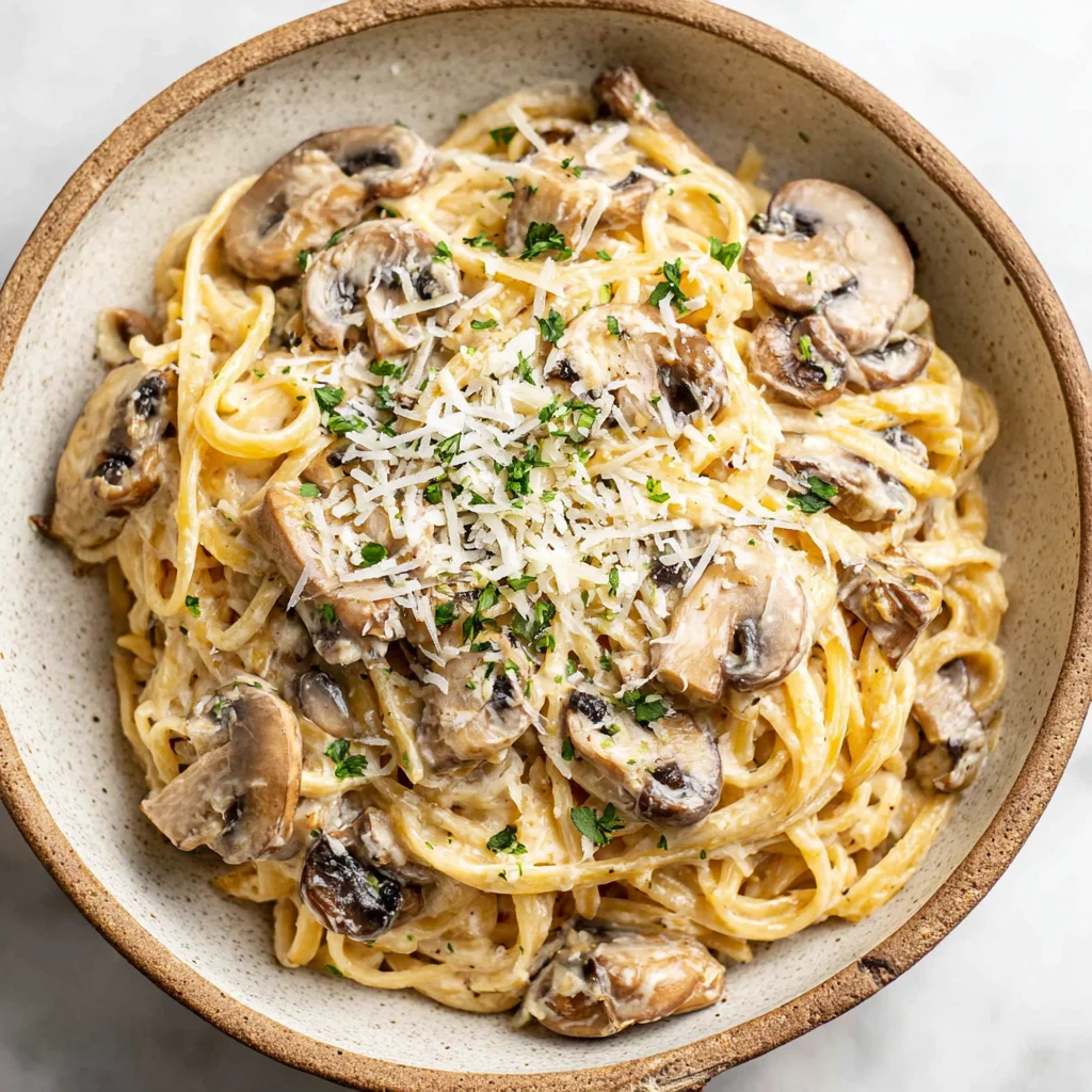 Creamy Mushroom Pasta