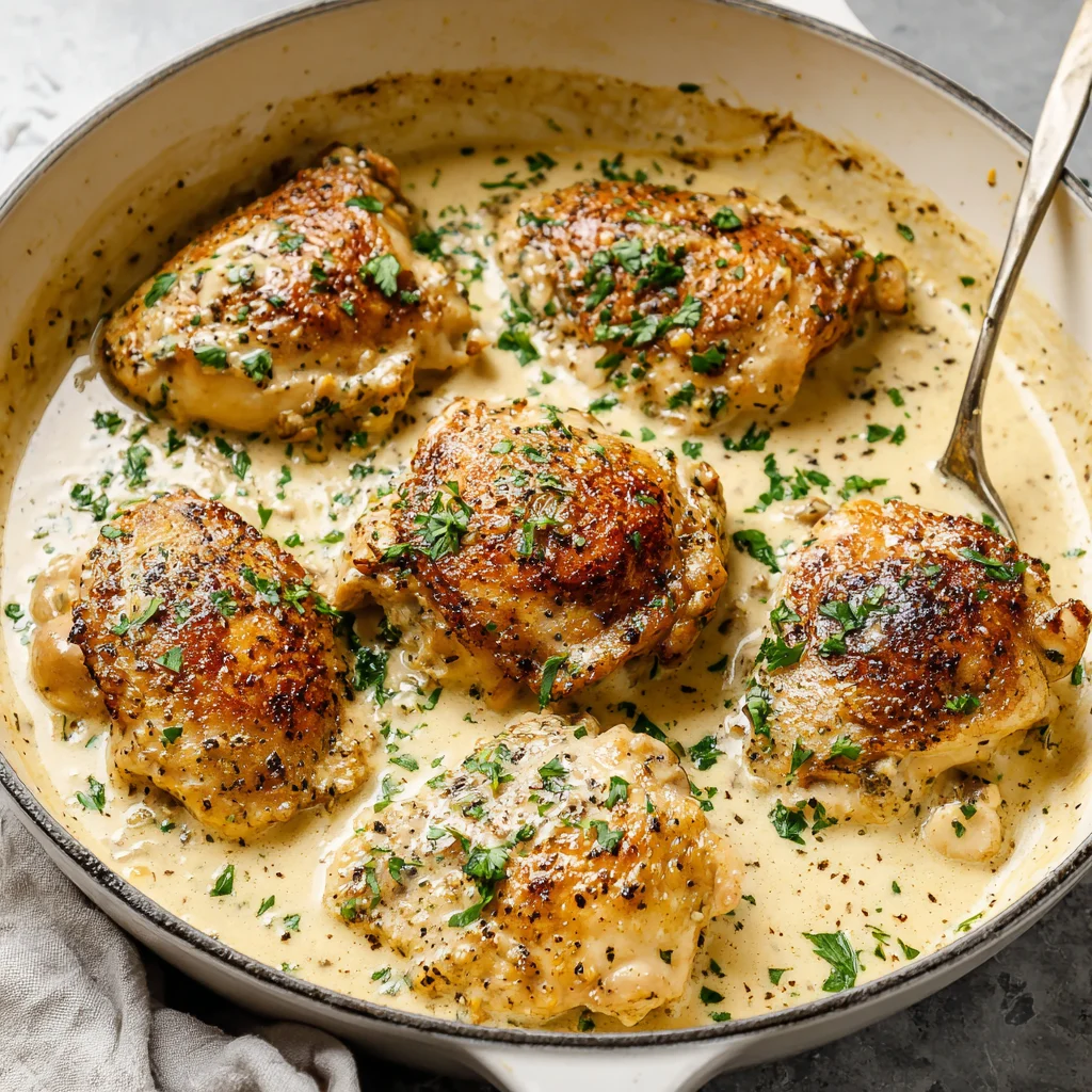 Creamy White Wine Chicken