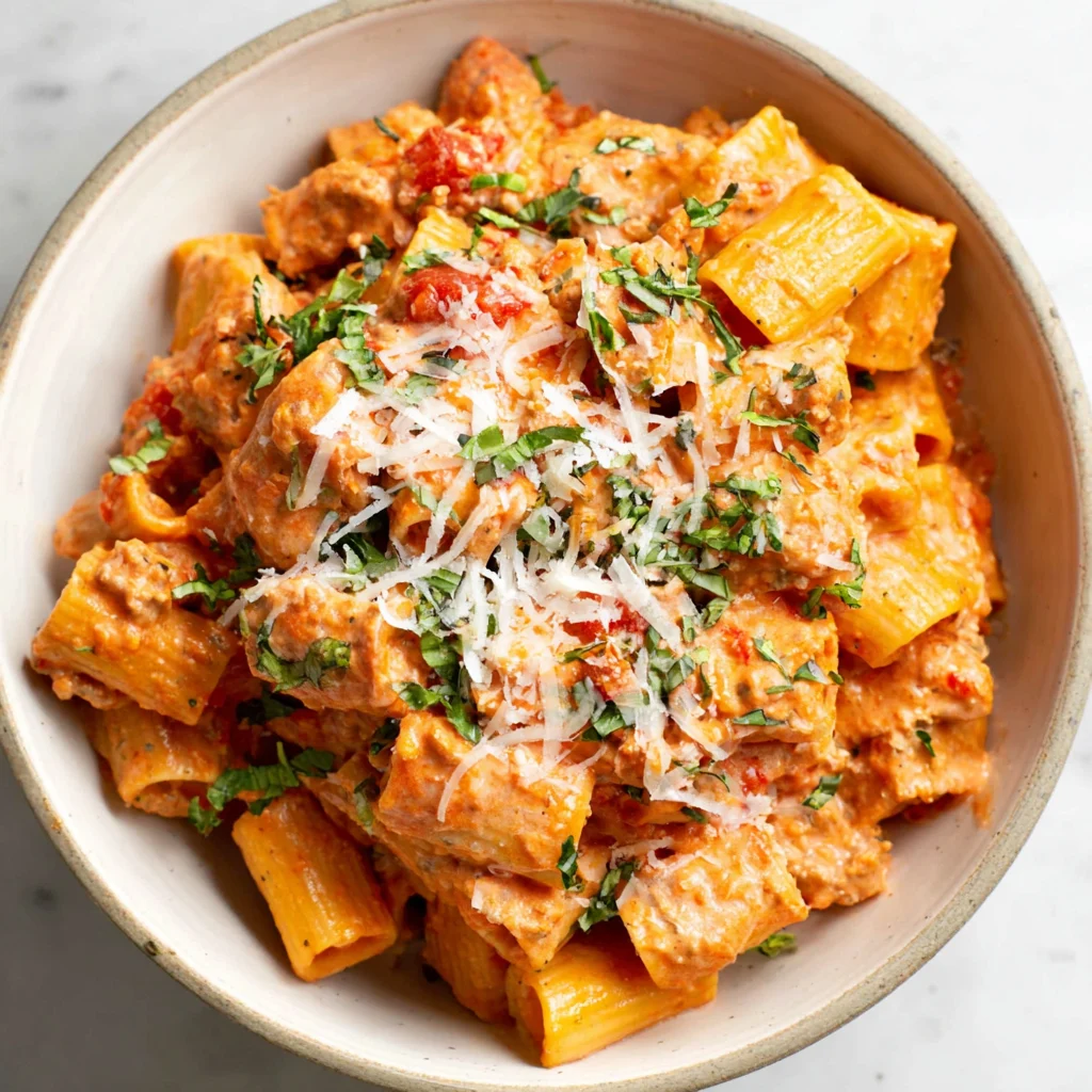 Easy Sausage Rigatoni