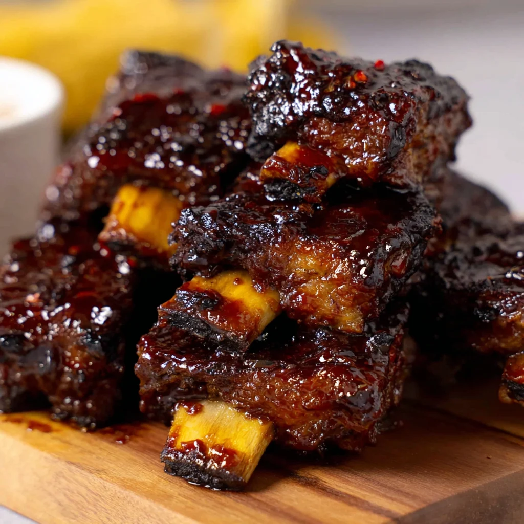 Grilled BBQ Beef Short Ribs