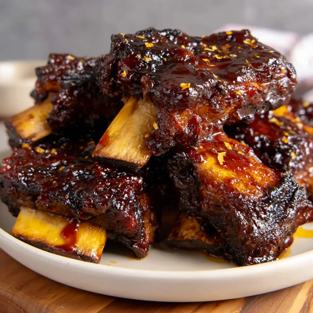 Grilled BBQ Beef Short Ribs