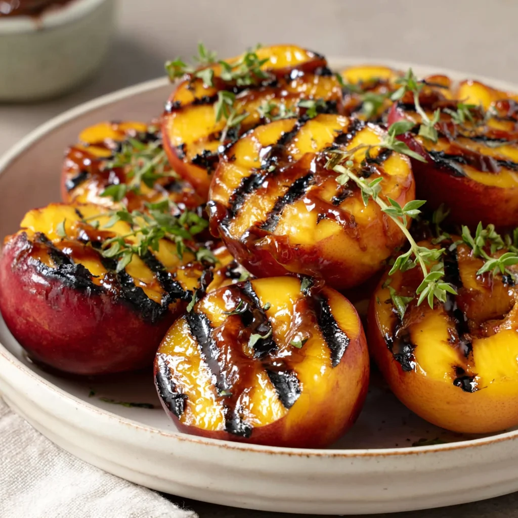 Grilled Peaches