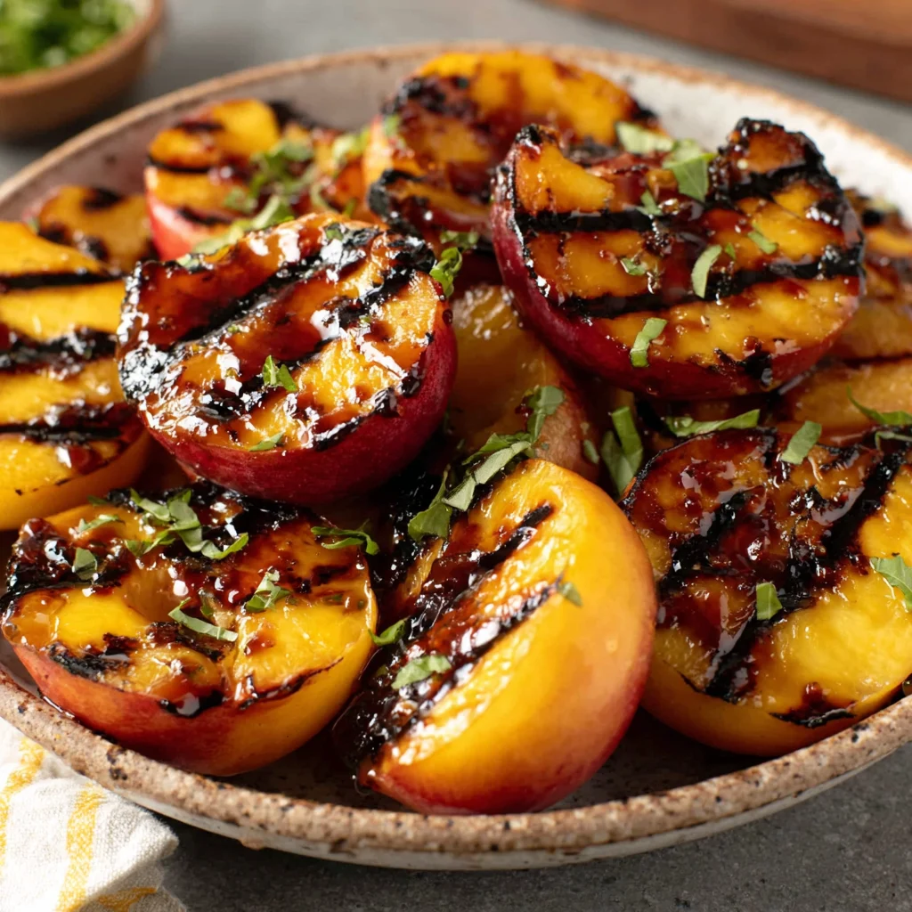 Grilled Peaches