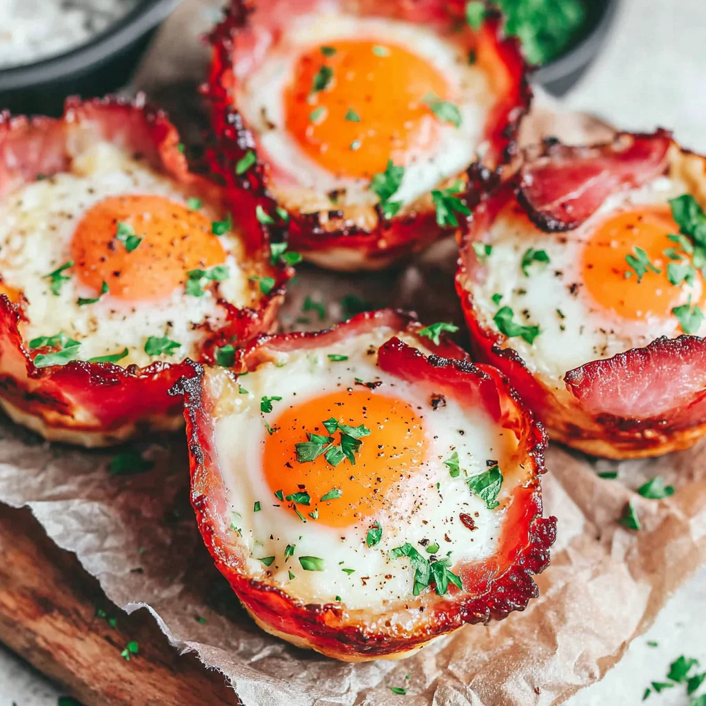 Ham Cheese Egg Cups