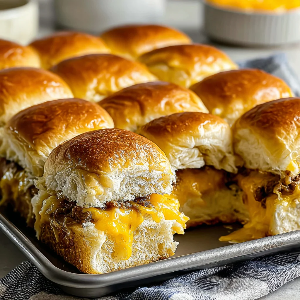 Hawaiian Roll Sliders