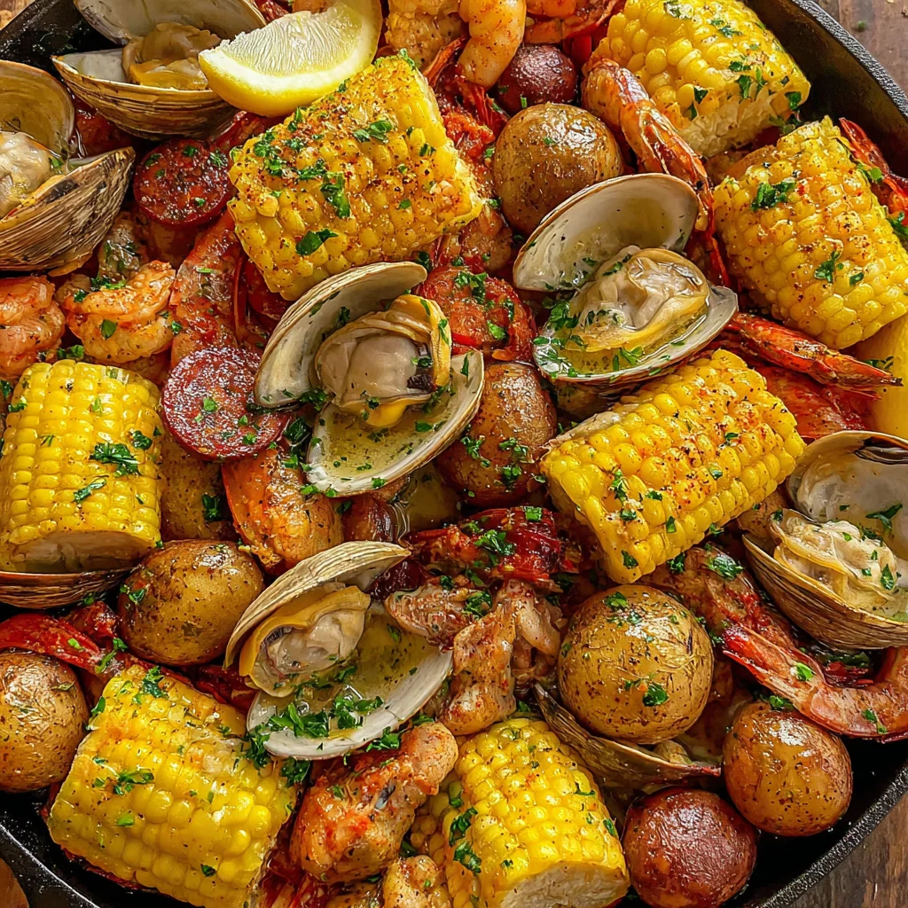 Homemade Clam Bake