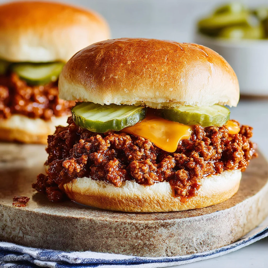 Homemade Sloppy Joes