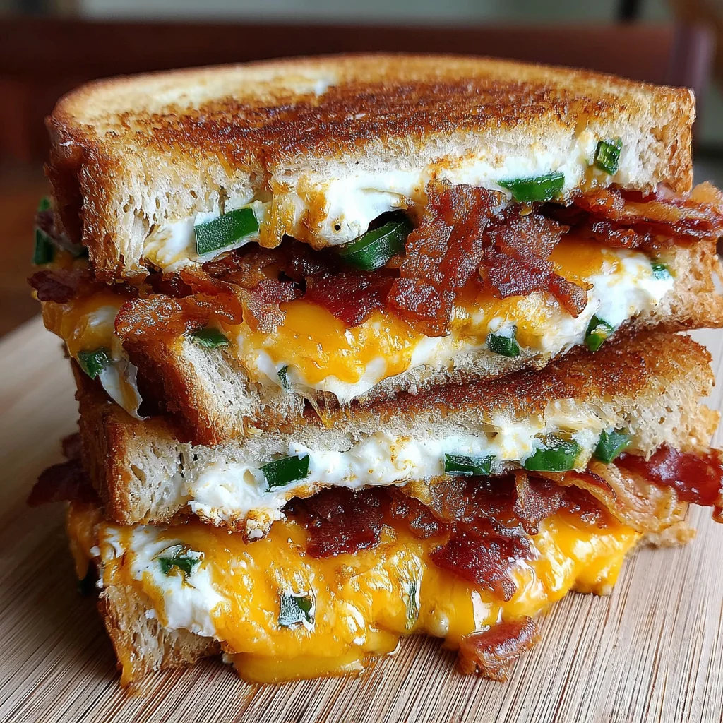Jalapeño Popper Grilled Cheese