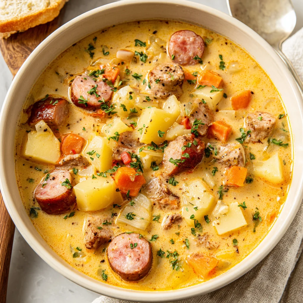 Kielbasa Potato Soup