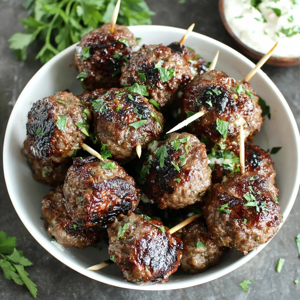 Mediterranean Beef Kofta